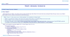 Desktop Screenshot of makalii.mtk.nao.ac.jp