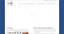 Desktop Screenshot of nao.org
